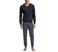 CALIDA Relax Streamline Set di Pigiama, Blu Zaffiro, 52-54 Uomo