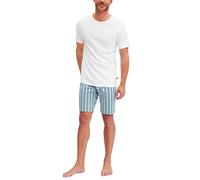 CALIDA Relax Streamline Set di Pigiama, Bianco, 46-48 Uomo