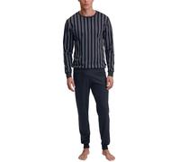 CALIDA Relax Streamline Set di Pigiama, Zaffiro Scuro, 52-54 Uomo