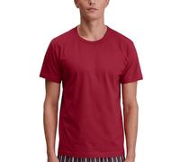 CALIDA Remix Basic Sleep T-Shirt, Rosso di Rio, 50/52 IT Uomo