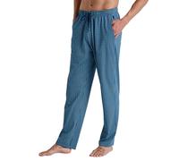 CALIDA RMX Sleep Pantaloni, Blu Oceano, 58-60 Uomo