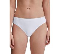Calida Sleek Skin Slip da Donna in Vita Morbida, Cuciture Appena visibili, Bianco, 36-38