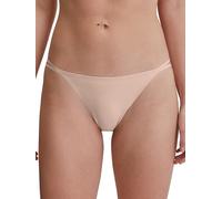 Calida Sleek Skin - Slip Perizoma da Donna, Taglio Basso, per Pelli sensibili, Materiale Leggero, Carnagione Rosa., 40-42