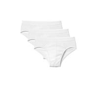 Calida Natural Benefit Boxer, Bianco (Weiss 001), Small Uomo
