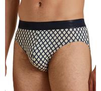 Calida Slip da Uomo Grafic Cotton (Confezione da 1), Insignia Blue Print, 52-54