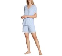 Calida Sogni Eleganti Set di Pigiama, Harmony Blue, S Donna