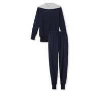 CALIDA Soulmate Pigiama Lungo, Oscurante, Blu lapistico, 44-46 Donna