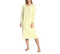 CALIDA Special - Camicia da Notte da Donna, Lunghezza 120 cm, Giallo Quince, 48-50
