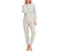 CALIDA Sweet Dreams Set di Pigiama, Charm Cream, 48-50 Donna