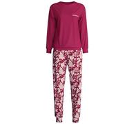 CALIDA Sweet Dreams Set di Pigiama, Rosa Dahlia, 40-42 Donna