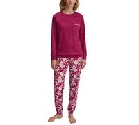 CALIDA Sweet Dreams Set di Pigiama, Rosa Dahlia, 48-50 Donna