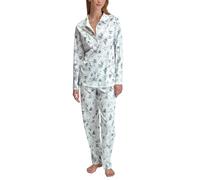 CALIDA Swiss Resort Set di Pigiama, Cascade Blue, 44-46 Donna