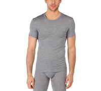 CALIDA T-Shirt Wool & Silk Intimo, Blu (Platin melé 856), (Dimensioni Produttore : XL = 54/56) Uomo