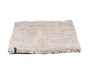 Calida tappetino riscaldante, bianco-marrone - Tg. L: L 120 x P 75 cm