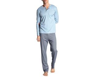 Calida Uomo Relax Choice Set di Pigiama Not Applicable, Blu Placido, S