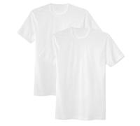 CALIDA Uomo T-Shirt, 2er Pacco - Naturale Benefit, Collo, 100%