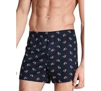 CALIDA Winter Dreams Boxer a Pantaloncino, Zaffiro Scuro, S Uomo