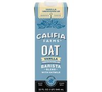 Califia Farms Latte d'avena alla vaniglia Barista Blend Milk, 32 oz | Latte non lattiero-caseario | Crema | Vegano | A base vegetale | Senza glutine | Non OGM