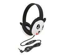 Califone 2810-PA Listening First Kids - Cuffie stereo per bambini, design panda, compatibili con PC e Apple