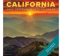 Willow Creek Press, California - Calendario da parete 2027, motivo: viaggi ed eventi