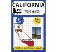 CALIFORNIA 495 WORD SEARCH: Get Ready To Go The Length Of This Long State With Your Brain Skills!