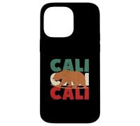 California Bear Cali Surf Bear Retro Surf Vintage anni '70 80 Custodia per iPhone 14 Pro Max