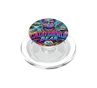 California Bear Graffiti Art Streetwear Urban Cali Flag PopSockets PopGrip per MagSafe