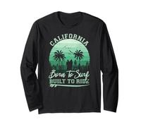 California Born to Surf, costruita per cavalcare l'estate Maglia a Manica