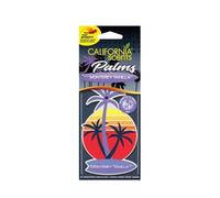 California Car Scents AC CS Ambientador Coche Palmera Papel 4Uds Vainilla