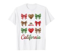 California Coquette Bow Girls Maglietta