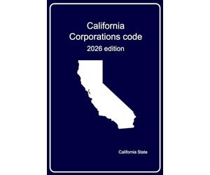 California Corporations code: 2026 edition