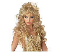 California Costume Pe864 - Parrucca Seducente bionda con Fibbia