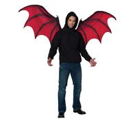 California Costumes Ali in movimento, Rosso/nero, taglia unica