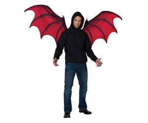 California Costumes Ali in movimento, Rosso/nero, taglia unica