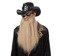 California Costumes Barba Lunga e bionda Rocker