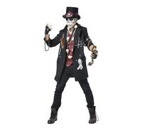 California Costumes CCC-8120-129 Plus Voodoo Dude Costume da uomo standard nero, taglia unica