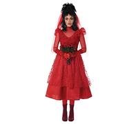 California Costumes Costume da sposa da inferno per Halloween, Rosso, M