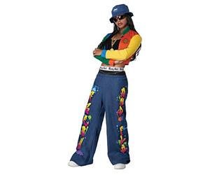 California Costumes Costume Hip Hop Anni '90 per donna - S