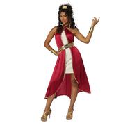 California Costumes Donna Principessa Grecia M, rosso/crema, Medium