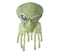 California Costumes Generique - Alien Mask and Hands Kit, verde, Taglia unica