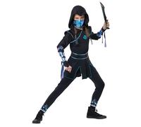 California Costumes Ninja Nightfire Bambino Piccolo Nero