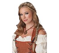 California Costumes Trecce Halo (Bionda), Standard