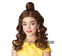 California Costumi Belle Beauty Beast Disney Principessa Parrucca 7021-201