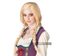 California Costumi Bionda Trecce Oktoberfest Birra Ragazza Parrucca 7021-207
