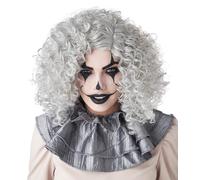 California Costumi Cavatappi Clown Parrucca Riccia Adulto Halloween 7020-119