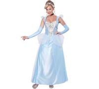 California Costumi Classico Cenerentola Adulto Donna Costume Halloween 01345