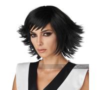 California Costumi con Piume Cosplay Bob Parrucca Adulto Halloween 7220-073