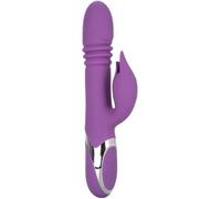 California Exotic Enchanted Kisser vibratore con stimolatore clitorideo Purple 23,5 cm