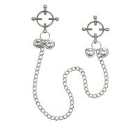 California Exotics Nipple Grips 4-Point Nipple Press with Bells