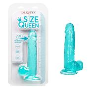 California Exotics Size Queen Dildo 6 Inch Turquoise